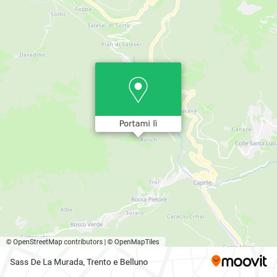 Mappa Sass De La Murada