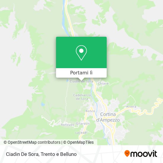 Mappa Ciadin De Sora