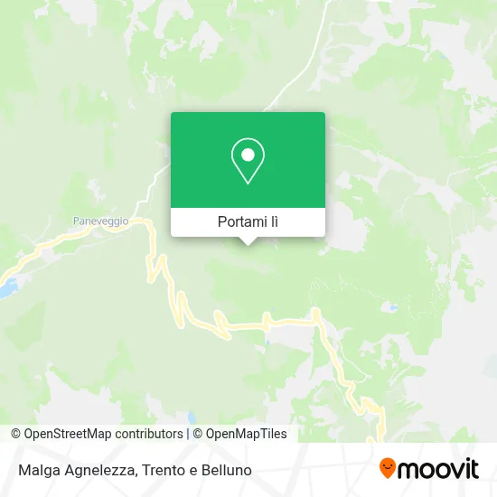 Mappa Malga Agnelezza
