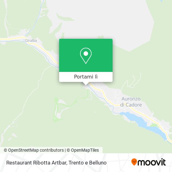 Mappa Restaurant Ribotta Artbar