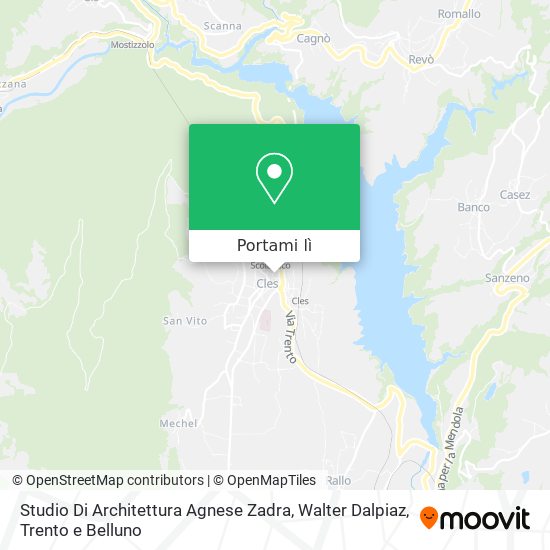Mappa Studio Di Architettura Agnese Zadra, Walter Dalpiaz