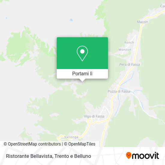Mappa Ristorante Bellavista