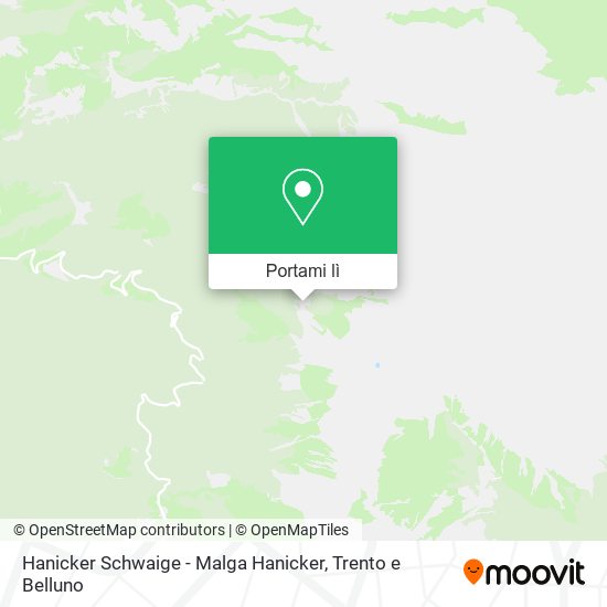 Mappa Hanicker Schwaige - Malga Hanicker