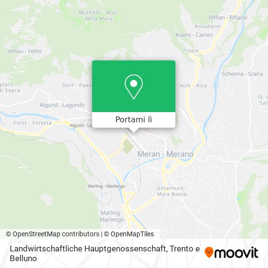 Mappa Landwirtschaftliche Hauptgenossenschaft