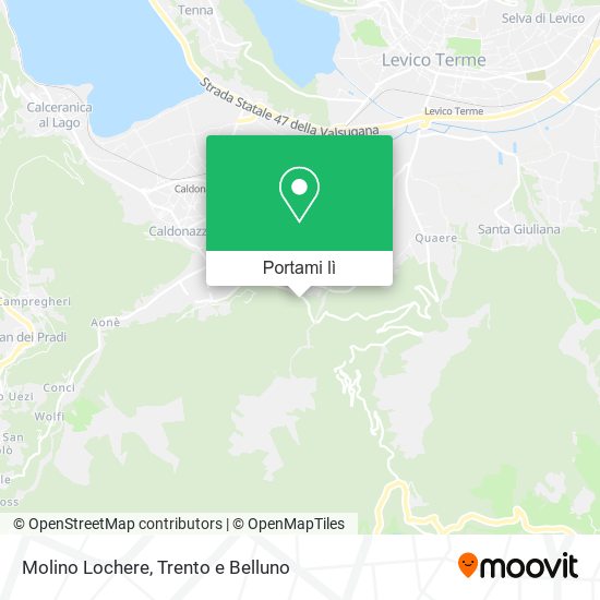 Mappa Molino Lochere