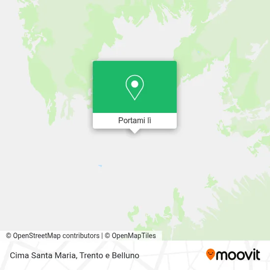 Mappa Cima Santa Maria