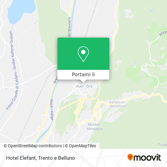 Mappa Hotel Elefant