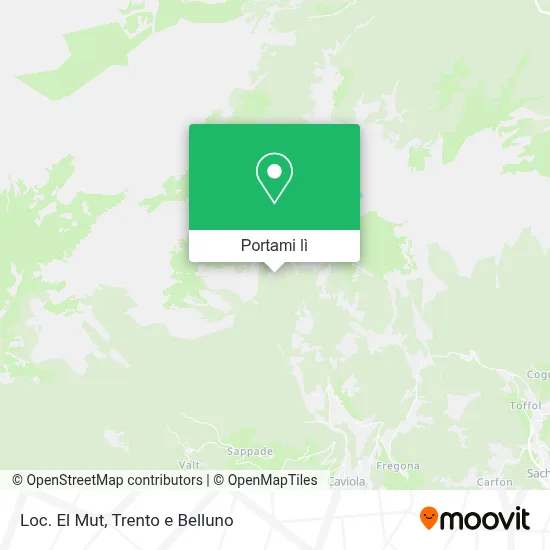 Mappa Loc. El Mut