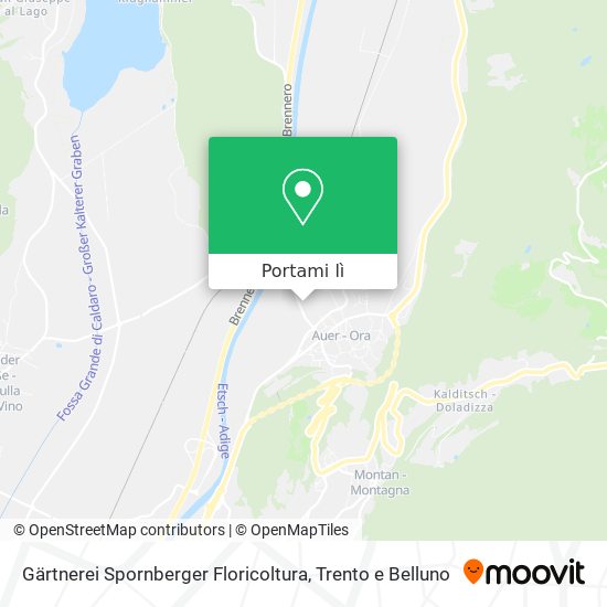 Mappa Gärtnerei Spornberger Floricoltura