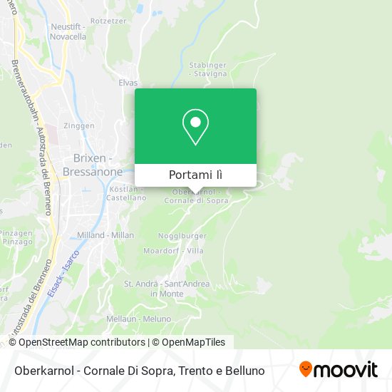 Mappa Oberkarnol - Cornale Di Sopra