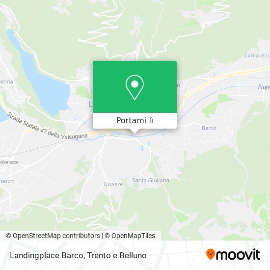 Mappa Landingplace Barco