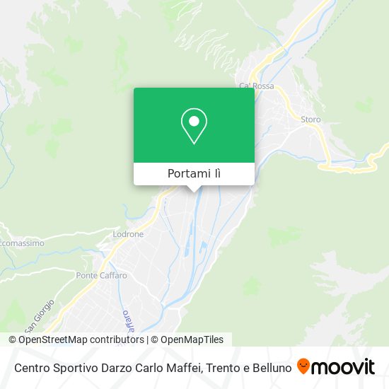 Mappa Centro Sportivo Darzo Carlo Maffei