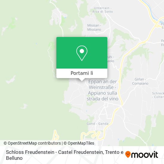 Mappa Schloss Freudenstein - Castel Freudenstein
