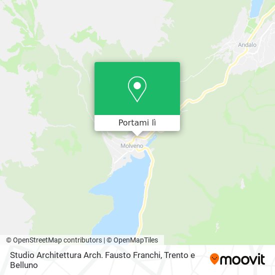 Mappa Studio Architettura Arch. Fausto Franchi