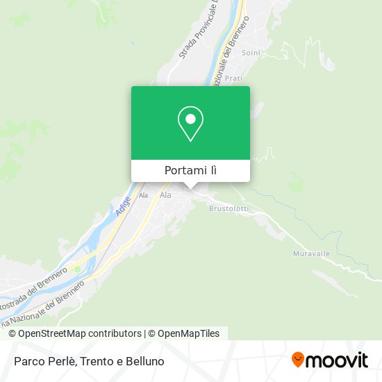 Mappa Parco Perlè