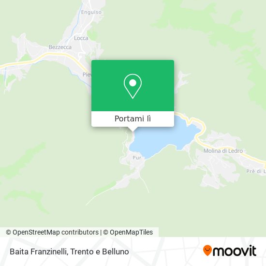 Mappa Baita Franzinelli