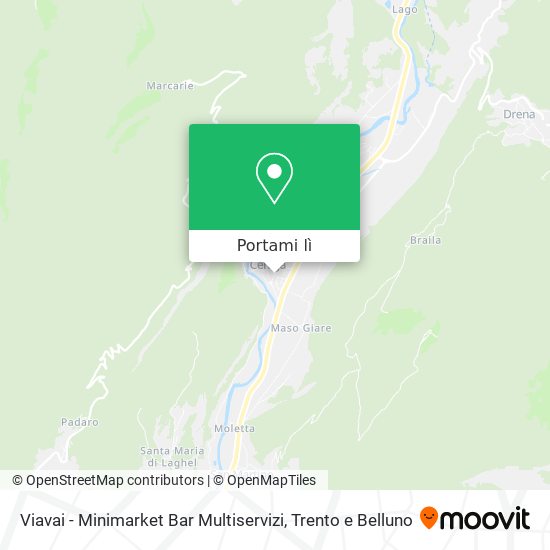 Mappa Viavai - Minimarket  Bar Multiservizi