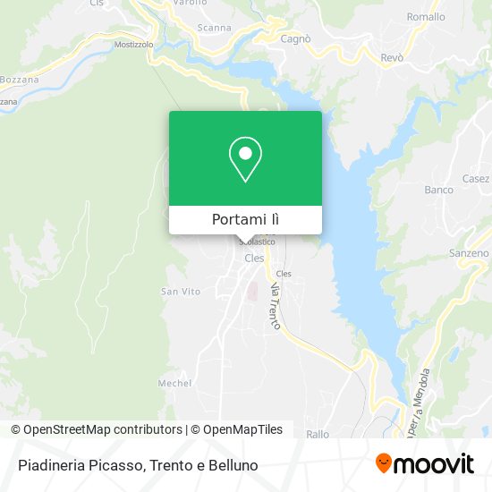 Mappa Piadineria Picasso
