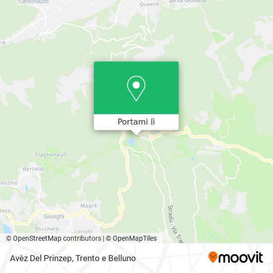 Mappa Avèz Del Prinzep