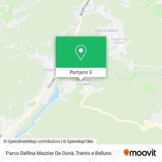Mappa Parco Delfina Mazzier De Donà