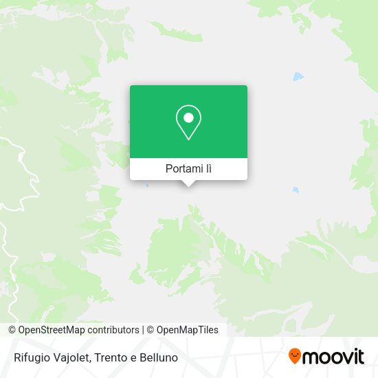 Mappa Rifugio Vajolet