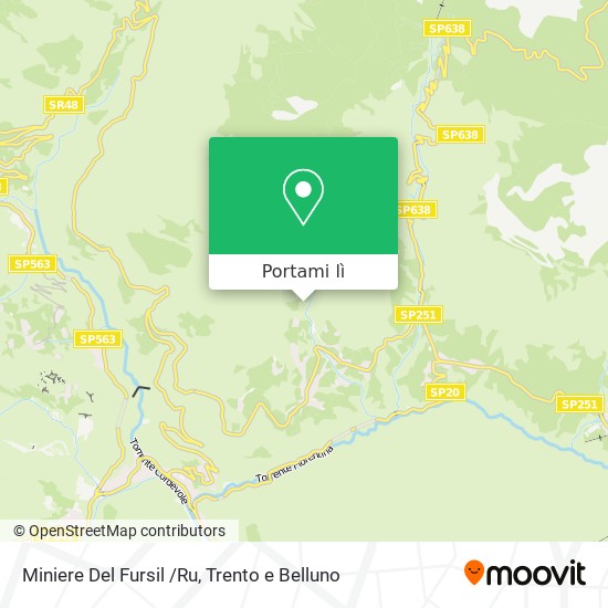 Mappa Miniere Del Fursil /Ru