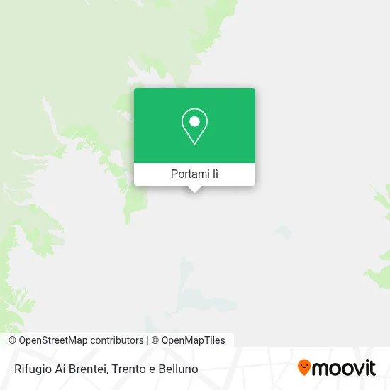 Mappa Rifugio Ai Brentei