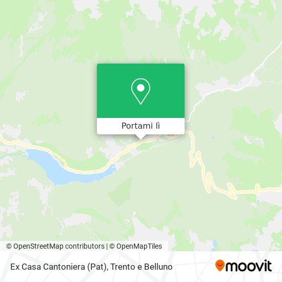 Mappa Ex Casa Cantoniera (Pat)