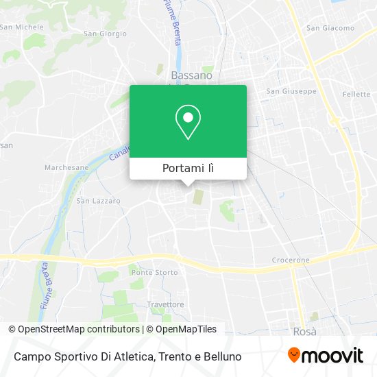 Mappa Campo Sportivo Di Atletica