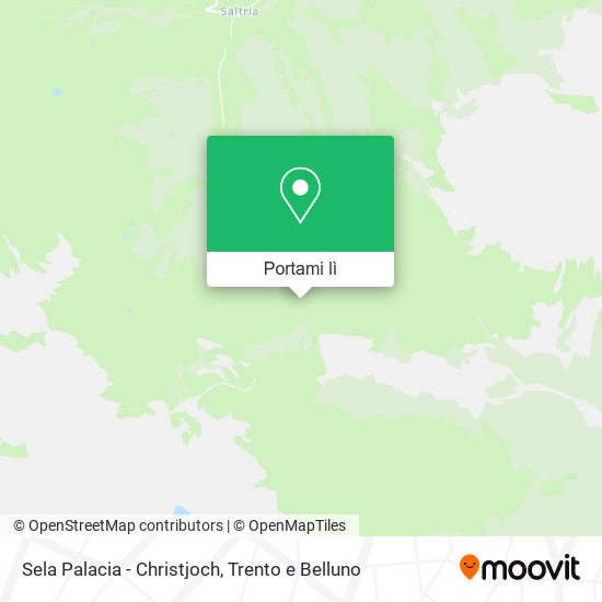 Mappa Sela Palacia - Christjoch
