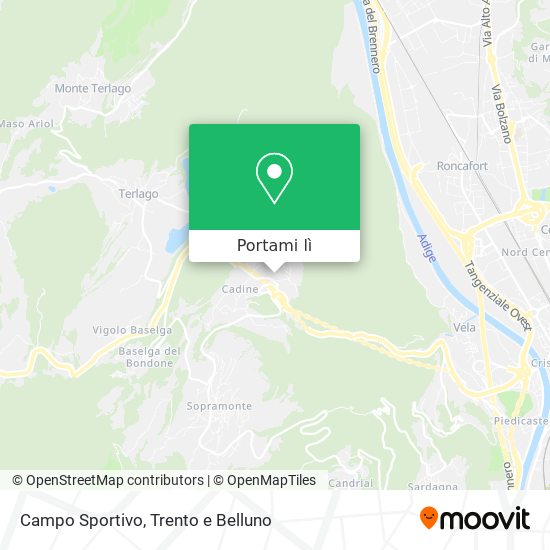 Mappa Campo Sportivo
