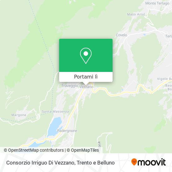 Mappa Consorzio Irriguo Di Vezzano