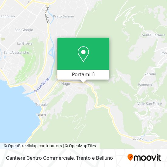 Mappa Cantiere Centro Commerciale