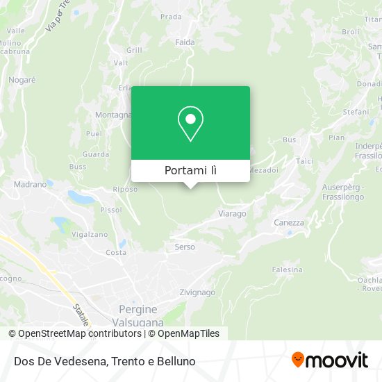 Mappa Dos De Vedesena