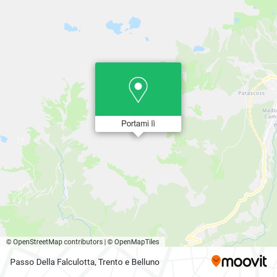 Mappa Passo Della Falculotta