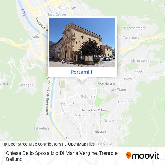 Mappa Chiesa Dello Sposalizio Di Maria Vergine