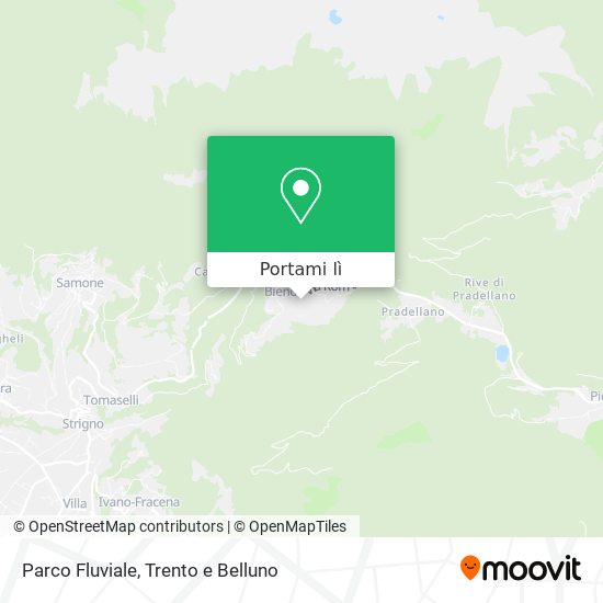 Mappa Parco Fluviale