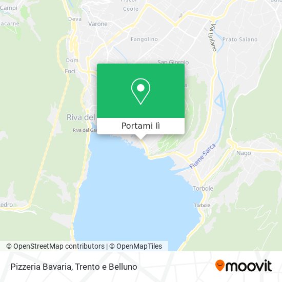 Mappa Pizzeria Bavaria