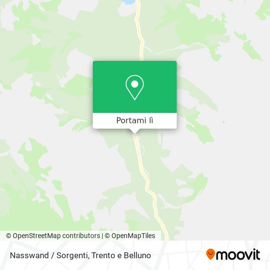 Mappa Nasswand / Sorgenti