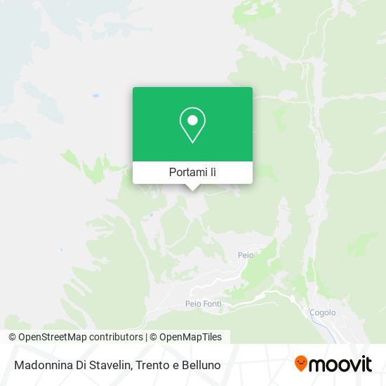 Mappa Madonnina Di Stavelin