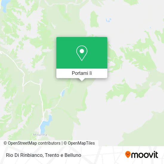 Mappa Rio Di Rinbianco