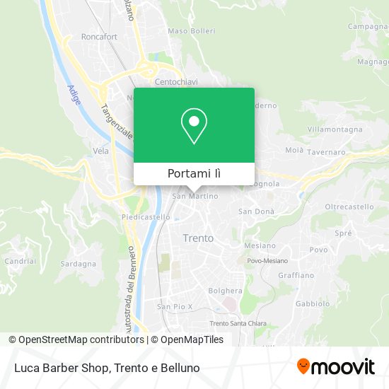 Mappa Luca Barber Shop