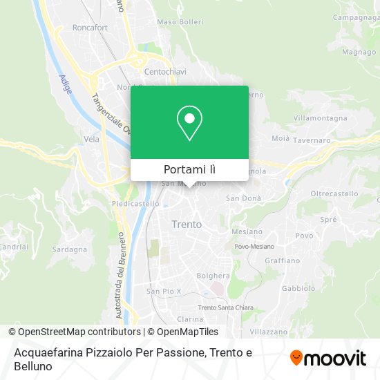 Mappa Acquaefarina Pizzaiolo Per Passione