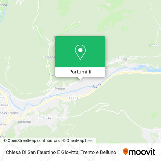 Mappa Chiesa Di San Faustino E Giovitta