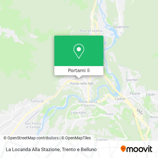Mappa La Locanda Alla Stazione