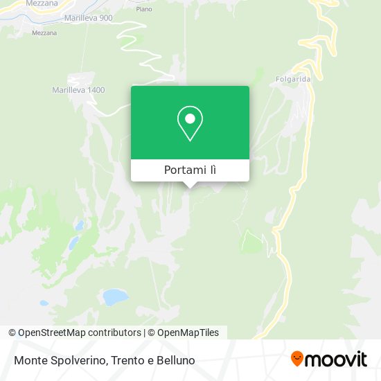 Mappa Monte Spolverino