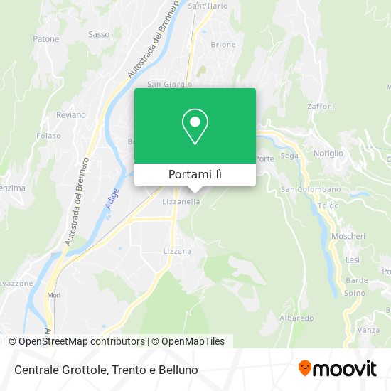 Mappa Centrale Grottole