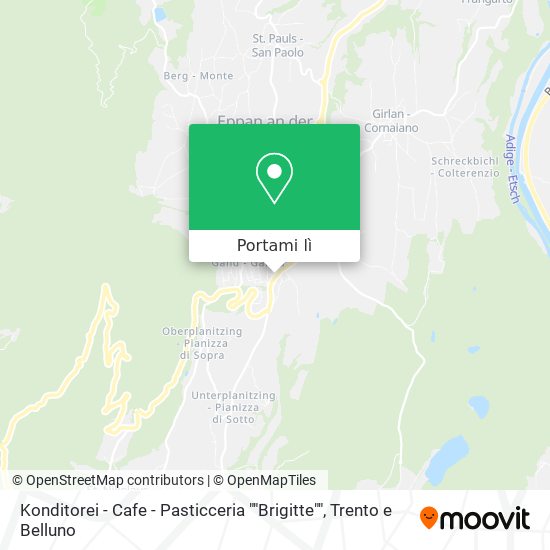Mappa Konditorei - Cafe - Pasticceria ""Brigitte""
