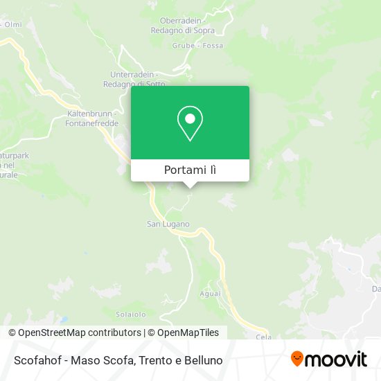 Mappa Scofahof - Maso Scofa