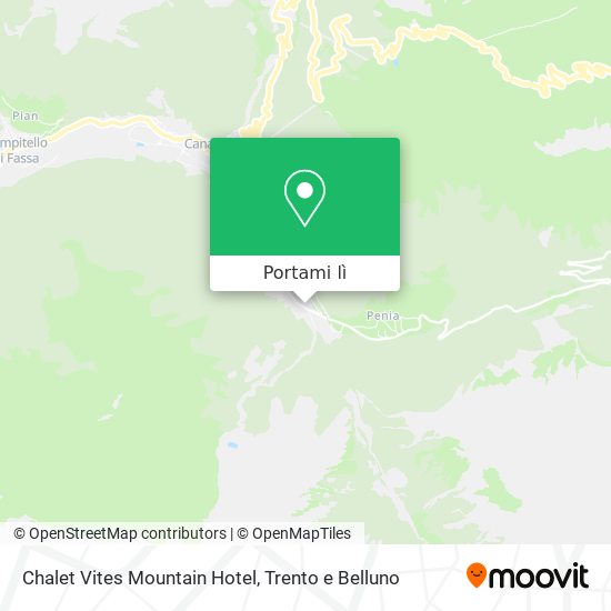 Mappa Chalet Vites Mountain Hotel